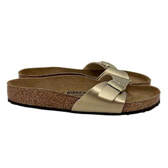 Birkenstock | Women's Madrid Sandals | Gold | Various Sizes - Picture 3 of 6